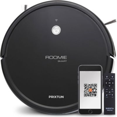 Aspirateur robot PRIXTON RoomieSmart Gyroscope WiFi et App mobile Aspirateur robot PRIXTON RoomieSmart Gyroscope WiFi et App mobile