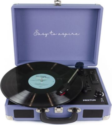 Platine vinyle PRIXTON VC400 avec Bluetooth (Violet)