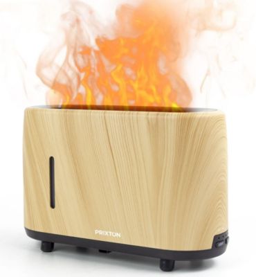 Humidificateur PRIXTON Essence avec effet flamme et minuterie Humidificateur PRIXTON Essence avec effet flamme et minuterie