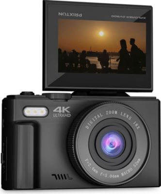 Caméra PRIXTON Caméra Digitale XPLORER WiFi Noir