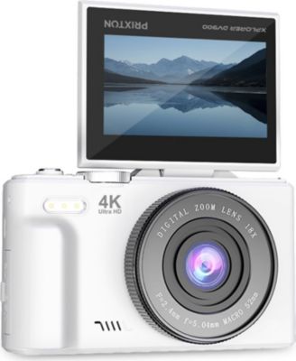 Caméra PRIXTON Caméra Digitale XPLORER WiFi Blanc