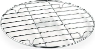 Ustensile plancha FORGE ADOUR Grille de cuisson ronde en inox pour pla