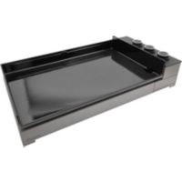 Location Plancha gaz FORGE ADOUR Premium Acier 75 NG noir gris 3 brûleurs à poser, 73.2x40.9 cm