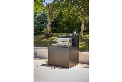 Support plancha FORGE ADOUR SGAF 66 CBN gril acier fermé 66 Comptoir