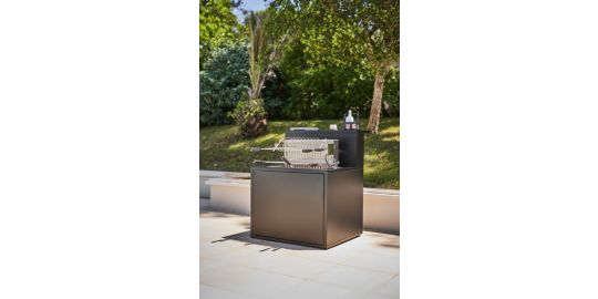 Support plancha FORGE ADOUR SGAF 66 CBN gril acier fermé 66 Comptoir