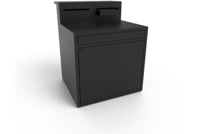 Meuble de cuisine extérieure FORGE ADOUR SDAF CBN desserte acier fermé Comptoir