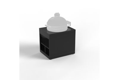 Desserte plancha FORGE ADOUR KAMADO SKAFN NOIR