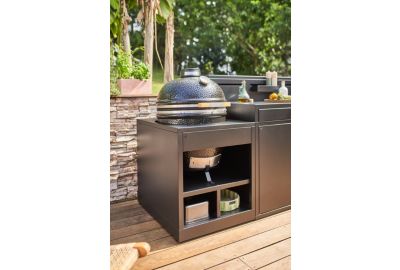 Desserte plancha FORGE ADOUR KAMADO SKAFN NOIR