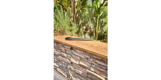 Ustensile plancha FORGE ADOUR Courte Titane