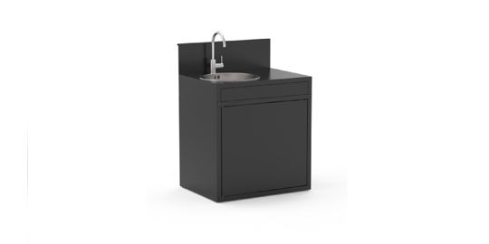 Meuble de cuisine extérieure FORGE ADOUR EVIER FERME N SEAFN