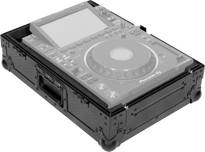 Flight case WALKASSE WALFLIGHT12ALVEOLEBK