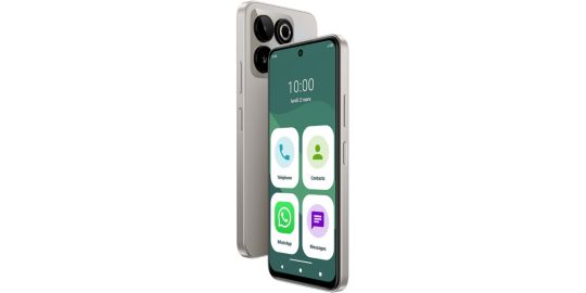 Smartphone SPC Zeus 2 Elite 4G 128Go Argenté