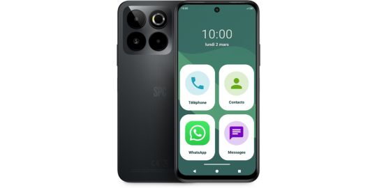 Smartphone SPC Zeus 2 Elite 4G 128Go Noir