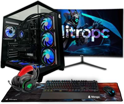 PC Gamer NITROPC Pack Diamond Plus Noir