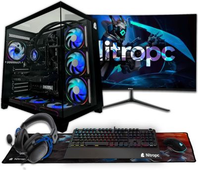 PC Gamer NITROPC Pack Nitro Plus Noir