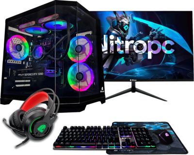PC Gamer NITROPC Pack Gold Noir