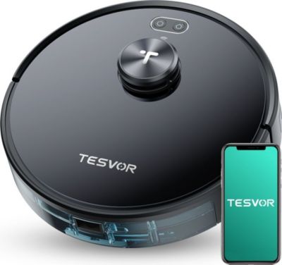 Aspirateur robot TESVOR TESVOR S4- Robot aspirateur LiDAR, aspir