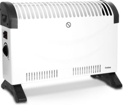 Socle BRIEBE Radiateur à Air Chaud,  2000W, Blanc