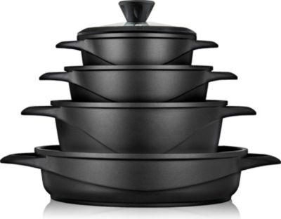 Batterie de cuisine BRIEBE MGK-17S Batterie Cuisine Induction 8 pcs