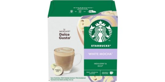 Capsules NESTLE starbucks by dolce gusto mocha white cho