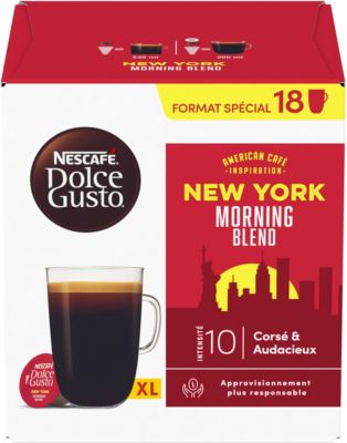 Capsules NESTLE nescafé grande new york X18 dolce gusto