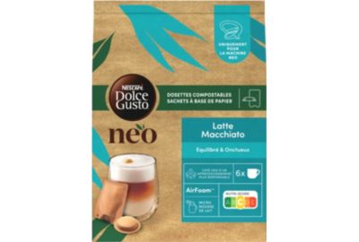 Dosette NESTLE NESCAFE DOLCE GUSTO NEO Latte Macchiato 6Pods + 6 sachets