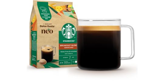 Boîte à dosettes NESTLE dolce gusto neo starbucks americano