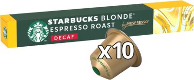 Capsules NESTLE NESPRESSO by STARBUCKS roast déca