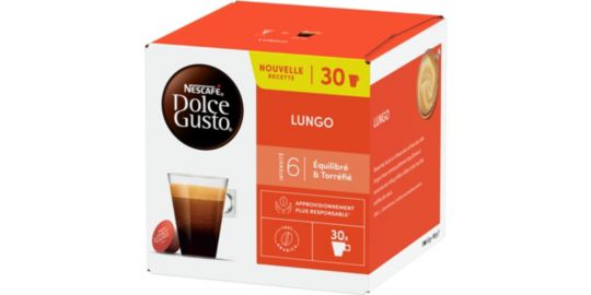 Dosette NESTLE DOLCE GUSTO LUNGO x30