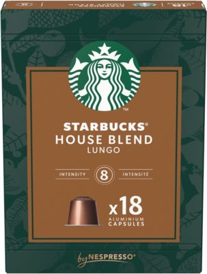 Dosette NESTLE STARBUCKS BY NESPRESSO HOUSE BLEND x18