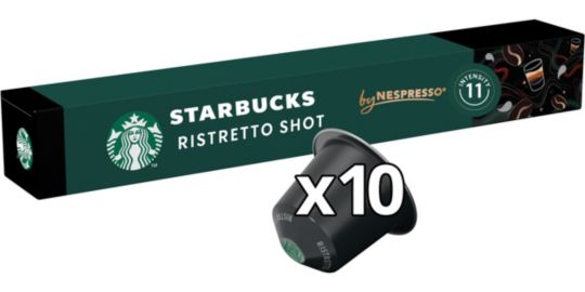 Capsules NESTLE STARBUCKS by NESPRESSO Ristretto x10