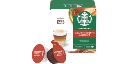 Capsules NESTLE STARBUCKS by NDG Latte Hazelnut x12