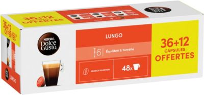 Dosette NESTLE DOLCE GUSTO LUNGO x36+12