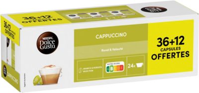 Dosette NESTLE DOLCE GUSTO CAPPUCCINO x36+12