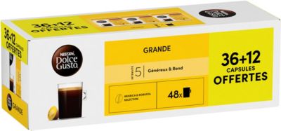 Dosette NESTLE DOLCE GUSTO GRANDE x36+12