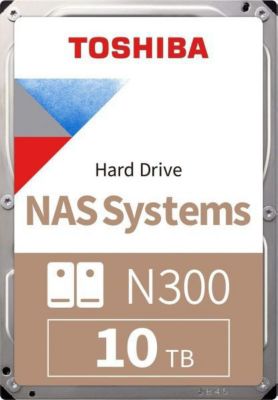 Disque dur interne TOSHIBA Toshiba N300 10 To – Disque dur NAS 7200