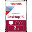 Disque dur interne TOSHIBA Toshiba P300, 3,5'', 2 To