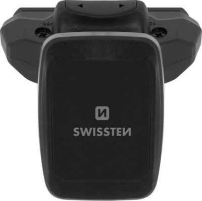 Support smartphone SWISSTEN Magnétique, Lecteur CD, S-Grip - Noir Support smartphone SWISSTEN Magnétique, Lecteur CD, S-Grip - Noir