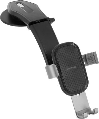 Support smartphone SWISSTEN Gravité, Installation Automatique - Noir