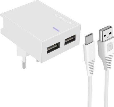 Chargeur SWISSTEN Chargeur Secteur Double USB 3A Smart IC