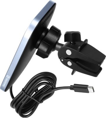 Support smartphone SWISSTEN Magsafe 15W Grille d'aération - Noir