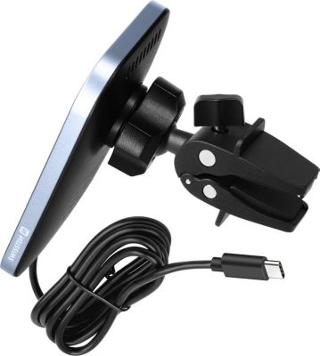 Support smartphone SWISSTEN Magsafe 15W Grille d'aération - Noir