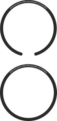 SWISSTEN 2x Anneaux MagSafe Adhésif Métallique