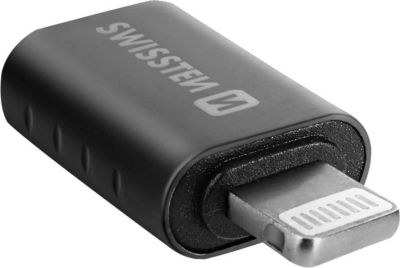 Câble Lightning SWISSTEN OTG Lightning / USB Transfert et Charge
