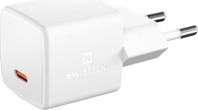 Chargeur USB C SWISSTEN GaN Power Delivery 33W Swissten Blanc