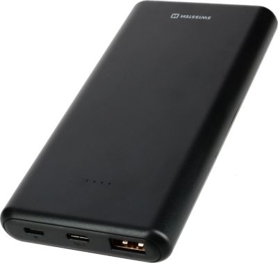 Chargeur allume-cigare SWISSTEN 20W USB-C PD Quick Charge 10000mAh Noir