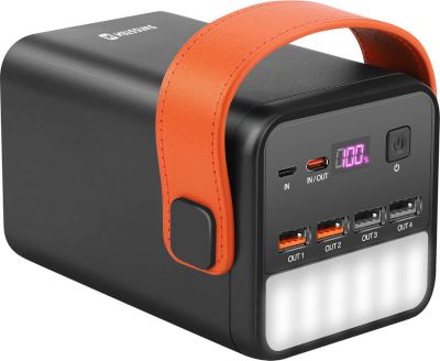Chargeur ordinateur portable SWISSTEN 60000mAh, USB + USB-C 65W Noir