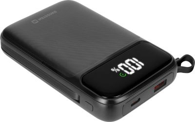 Batterie externe SWISSTEN 10000mAh Câble USB-C Lightning intégrés