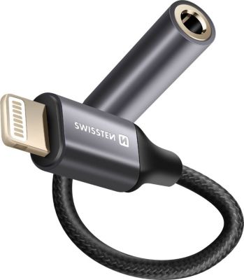 Adaptateur Jack SWISSTEN Adaptateur Audio iPhone Lightning