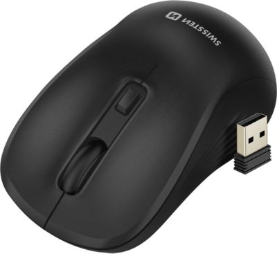 Souris gamer SWISSTEN Souris Sans Fil avec DPI réglable - Noir